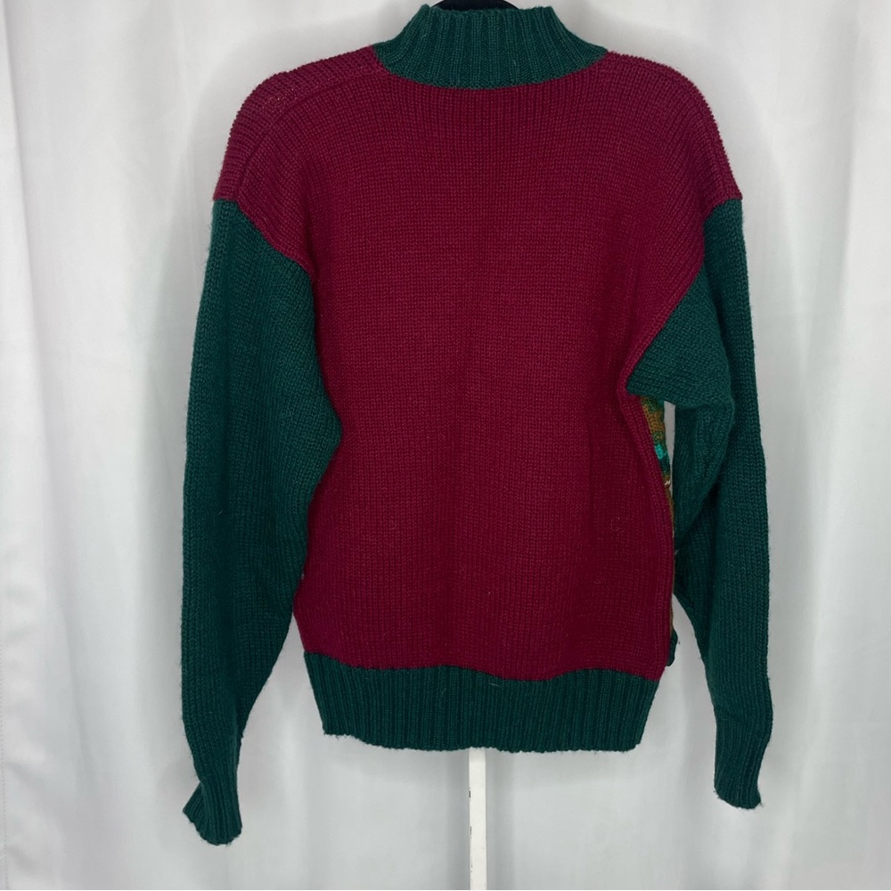 VTG Millers Sportif Equestrian Wool Sweater with Horse and Fox Motif - Picture 8 of 11
